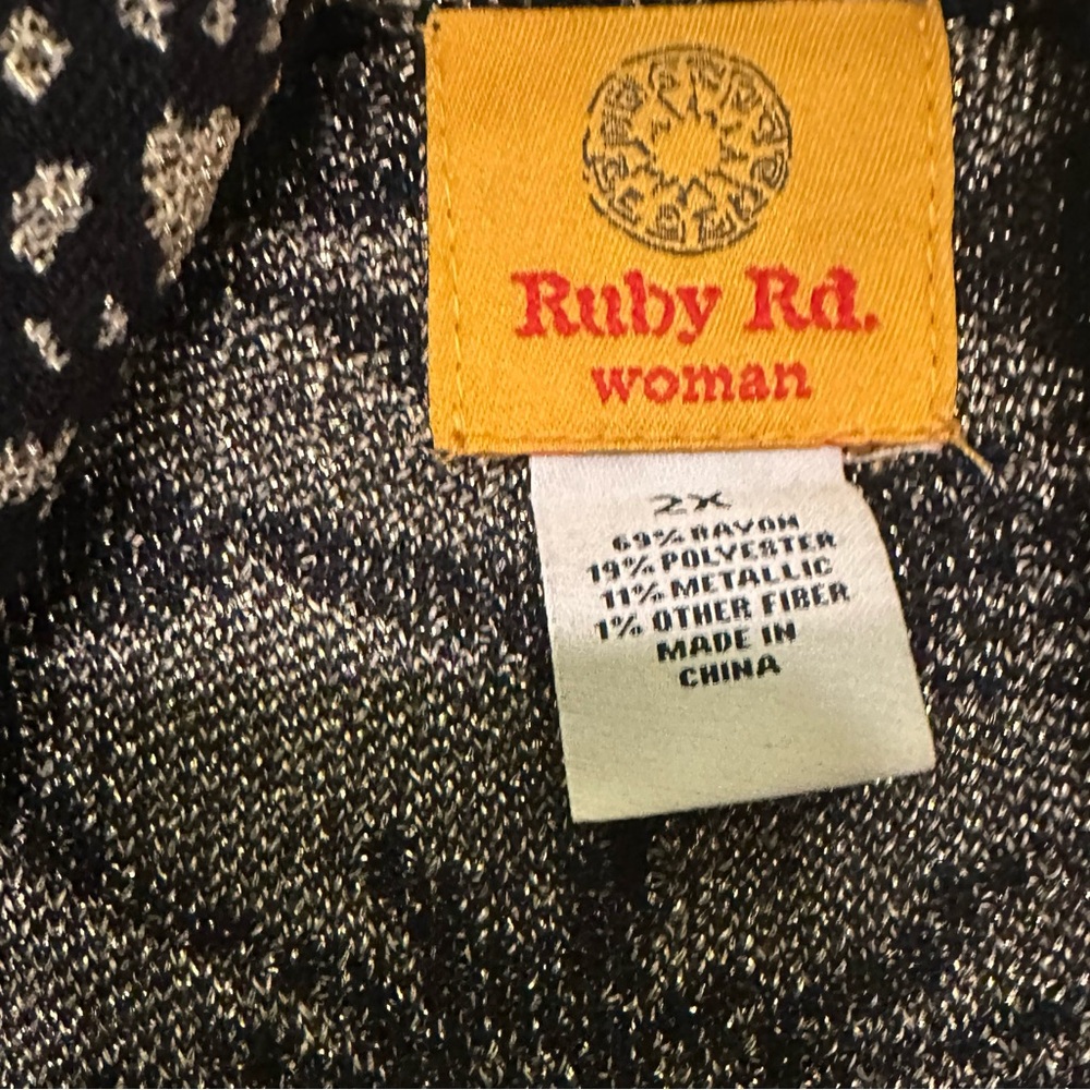 Ruby Rd metallic jacket - Picture 4 of 5